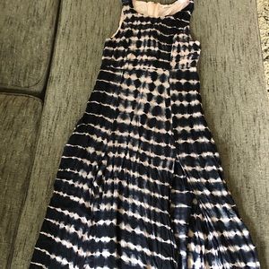 Tie dye maxi dress
